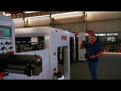 Máquina automática de descascamento de resíduos de papelão dobrável