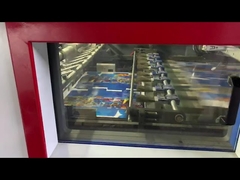 7500s/H vincando e máquina cortando que descasca caixas de papel do ofício