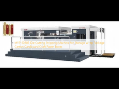 MYP-1080E Máquina de corte a moagem para armazenamento embalagem de embalagem cartão cartão caixas de papel artesanal