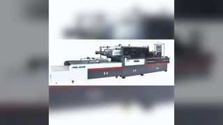 Máquina de remendo de janela plana servo completa