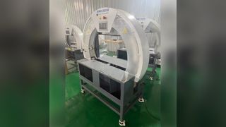 2/3 voltas embrulhando papelão ondulado cortado | Máquina de embalagem orbital