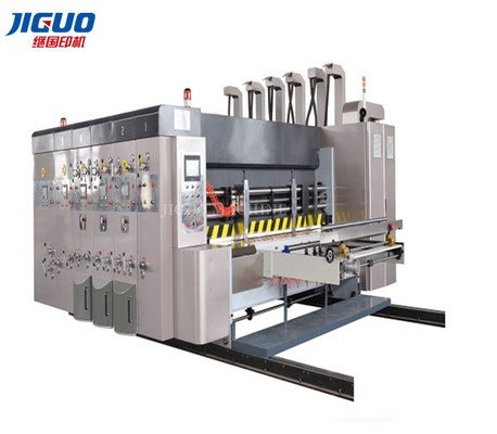 comprar Máquina de impressão ondulada Slotter de Flexo da caixa com a máquina de impressão da caixa da borda de ataque online manufacture