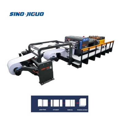 comprar Máquina de corte rotativa de papel branco com precisão de corte ± 0,5 mm L 1000 mm ± 0,1% L ≥ 1000 mm online manufacture