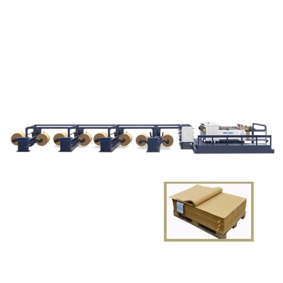comprar Máquina de papel do cortador de folha do papel de rolo da máquina de corte 1650mm do rolo ZWC-1400-6 (seis rolos) online manufacture