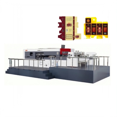 comprar Caixa de embalagem de cartão ondulado máquina de corte e descolamento de chumbo borda de alimentação caixa de cigarro caixa de presente de vinho online manufacture