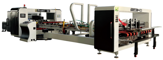 comprar Cartão ondulado da caixa da máquina de Gluer do dobrador do comprimento 2600mm que faz a máquina online manufacture