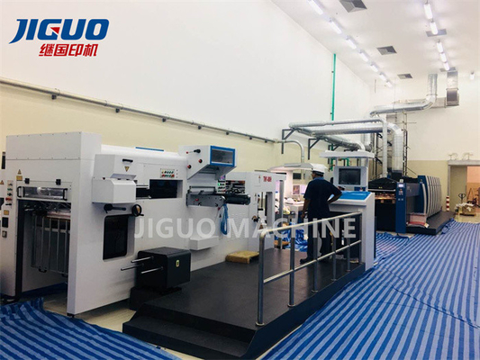 comprar Máquina de carimbo quente automática de papel 7500shipping da folha e manipulação da máquina cortando online manufacture