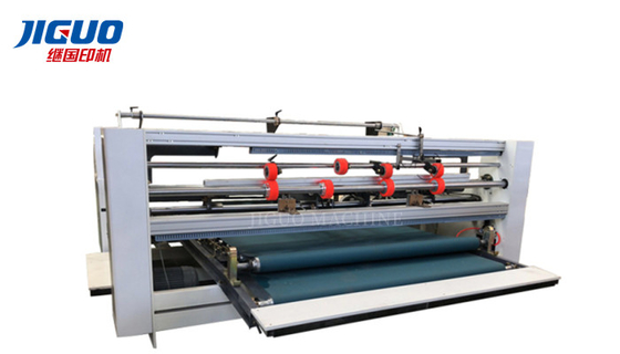 comprar da máquina ondulada semi automática de Gluer do dobrador da caixa de 1450mm parte dobro online manufacture