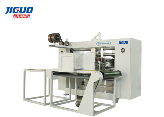 comprar A folha de Jiguo 3200mm encaderna a parte dobro semi auto de costura da máquina da caixa automática online manufacture