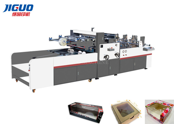 comprar Máquina automática de remendo de Gluer do dobrador da E-flauta da caixa da máquina da janela de JIGUO online manufacture
