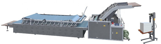 comprar O alimentador servo semi automático da sução do vácuo da máquina do laminador da flauta corrugou-se online manufacture