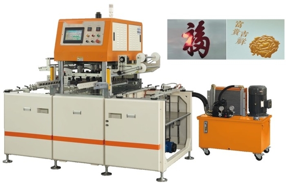 1150 - 1500s/h Máquina automática de estampagem em folha quente Max. Pressão de estampagem 10Tons