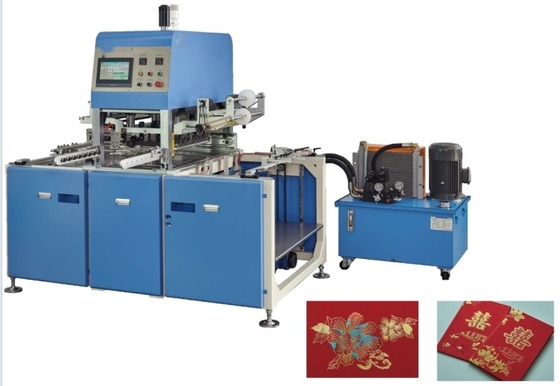 Máquina automática de estampação de papel em folha quente de alta velocidade para tamanhos de papel até 900 × 670 mm