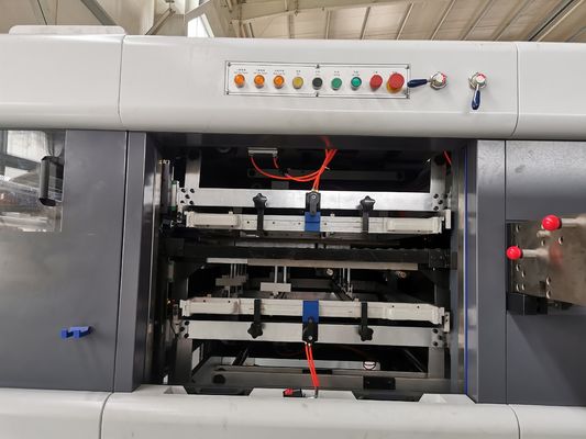 Máquina de corte e descolagem de cartão ondulado ≤ 10 mm com certificação CE