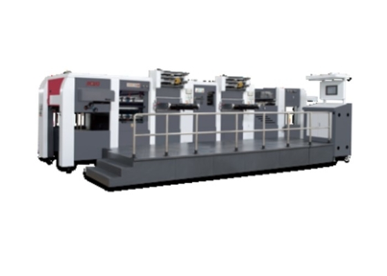 Máquina automática de estampação de folhas quentes de pressão pesada com altura máxima da pilha de entrega 1400mm 38KW Potência total