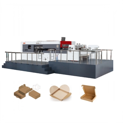 Máquina cortando de alimentação vincando de papel automática da máquina da borda de ataque