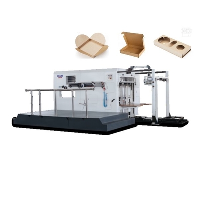 Do manual ondulado semi automático da caixa da caixa da cama lisa de BMY-1320A máquina cortando e vincando da folha plástica
