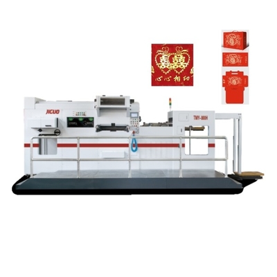 JIGUO TMY-800H máquina automática de estampação e corte de folhas de alumínio