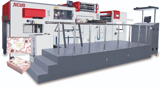 5000s/h Máquina automática de estampação de folhas a quente 22T Peso líquido e temperatura de estampação 20-200C Min Tamanho do papel