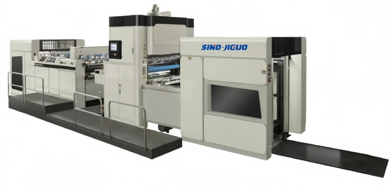FMZ-1080AN Máquina de laminagem automática de filme 80-500Gsm espessura de papel Máquina laminadora de filme com 80-100m/min Velocidade de trabalho e 1060mm altura da pilha de alimentação