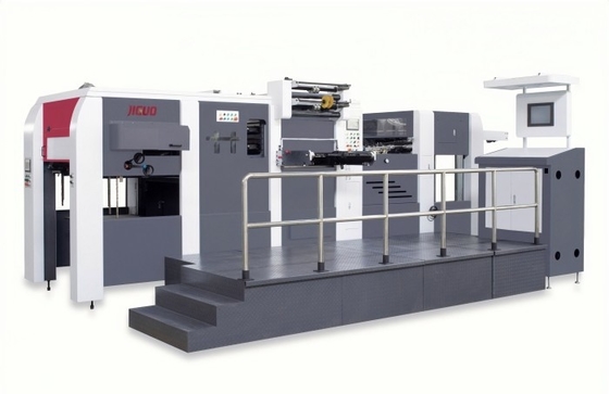 Máquina automática de estampação de folha quente de grande formato de 1320 mm para caixa de impressão de embalagens