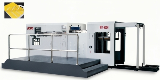 Máquina de Corte e Vinco Automática JIGUO MY-800H 810x610mm 8500s/h