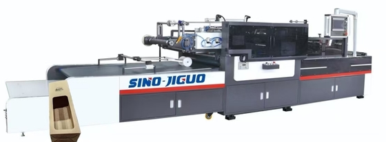 SIINO JIGUO TC-760Q   Máquina Automática de Aplicação de Janelas Servo Com Função de Corte e Vinco de Cantos, Tamanho máximo da folha (mm): 760*850, Espessura da película (mm): 0,03-0,3