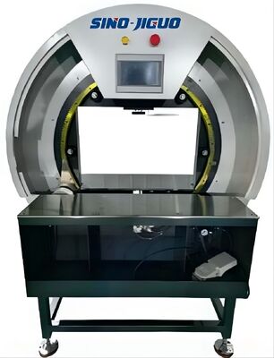 Máquina automática de embrulho de filme de estiramento servo