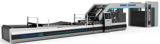 Máquina laminadora de flauta corrugada de alta velocidade de 5 plumas