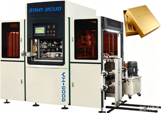 Automatic Hydraulic Hot Foil Stamping Machine  20 Ton Pressure For Carton & Packaging Hot Stamping