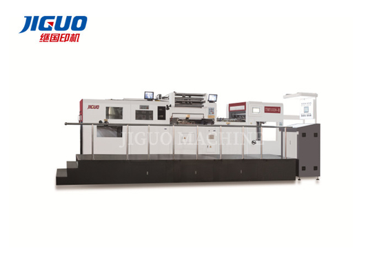 Máquina de Estampagem de Cartão Corrugado Máquina de Estampagem Automática de Folha Quente Máquina de Reboque Automática Máquina de Estampagem de Caixa