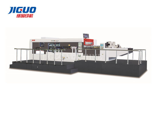 Descascamento pneumático cortando de papel da máquina do cartão ondulado