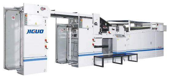 cartão ondulado totalmente automático da máquina do laminador da flauta da folha de 450x450mm